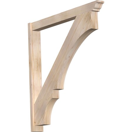 Ekena Millwork Balboa Traditional Smooth Outlooker, Douglas Fir, 5 1/2"W x 48"D x 48"H OUT06X48X48BOA01SDF